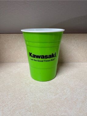 Reusable Kawasaki Green Promotional Cup